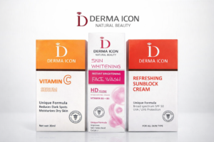 Derma Icon Brightening Face Wash & Vitamin C Serum Set