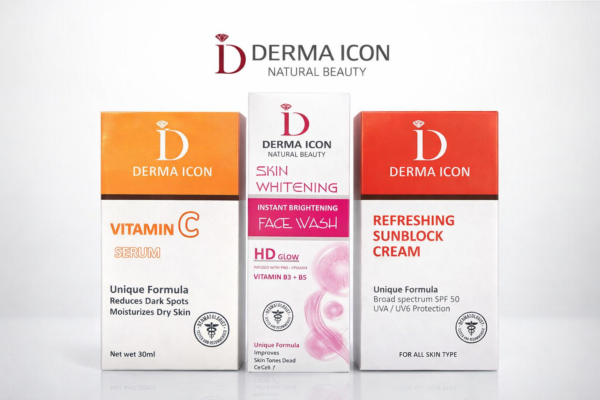Derma Icon Brightening Face Wash & Vitamin C Serum Set