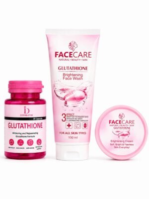 Glutathione Whitening Capsules are a premium dietary supplement formulated to support healthy, radiant-looking skin. Glutathione is a powerful antioxidant that helps protect cells from oxidative stress and supports overall skin wellness. Regular use, combined with a healthy lifestyle, may help promote a brighter and more even-looking complexion.