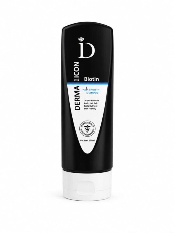 Derma Icon Biotin Hair Growth Bundle (Biotin 10,000 mcg Capsules + Biotin Hair Growth Serum + Biotin Hair Growth Shampoo)